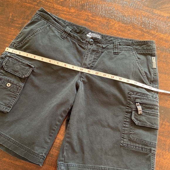 COLUMBIA Cargo Hiking Shorts Black Size 10 - Picture 13 of 14